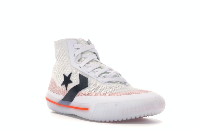 Converse All Star Pro BB White Black Orange