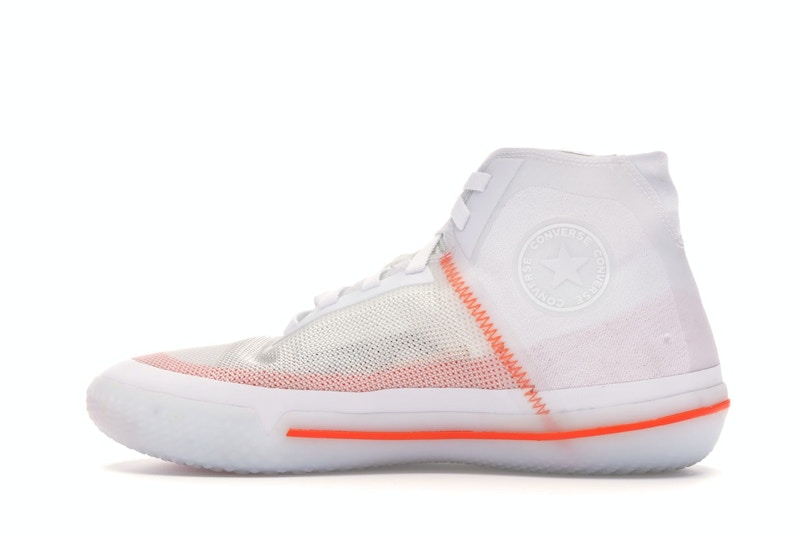 Converse All Star Pro BB White Black Orange