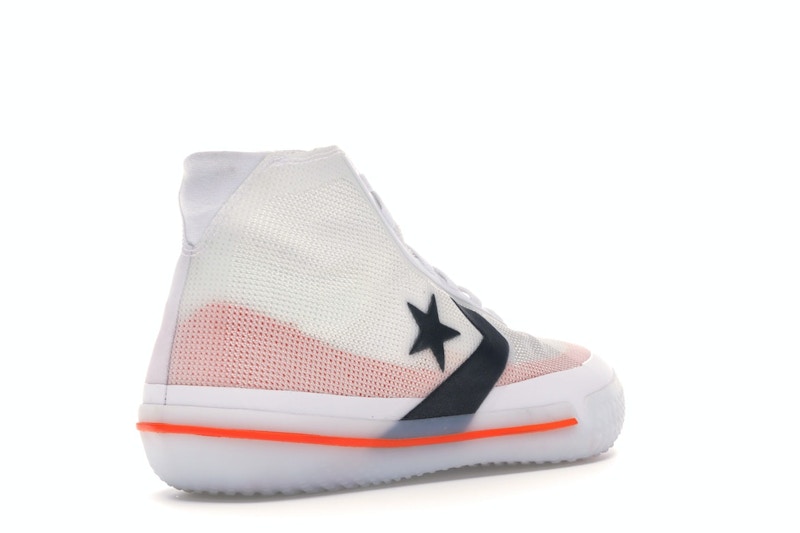 Converse All Star Pro BB White Black Orange