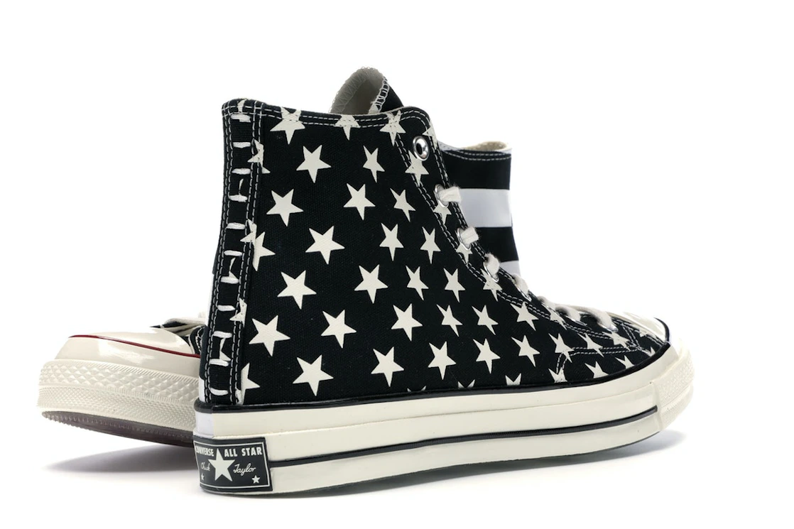 Converse Chuck Taylor All Star 70 Hi Archive Restructured American Flag Black White