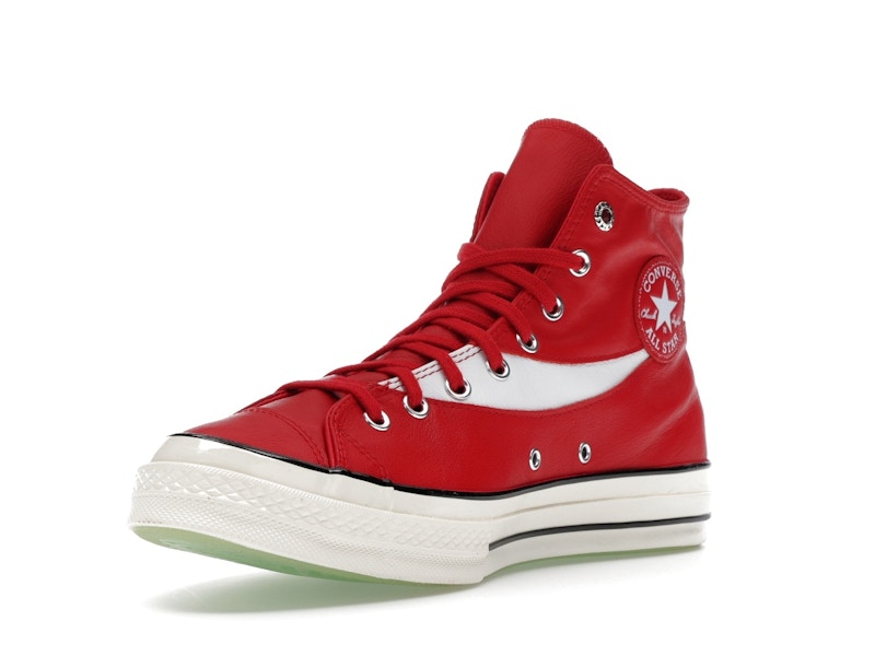 Converse Chuck 70 Hi Coca-Cola Racing Red Leather