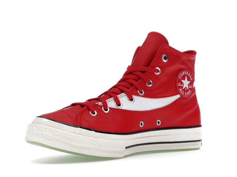 Converse Chuck 70 Hi Coca-Cola Racing Red Leather
