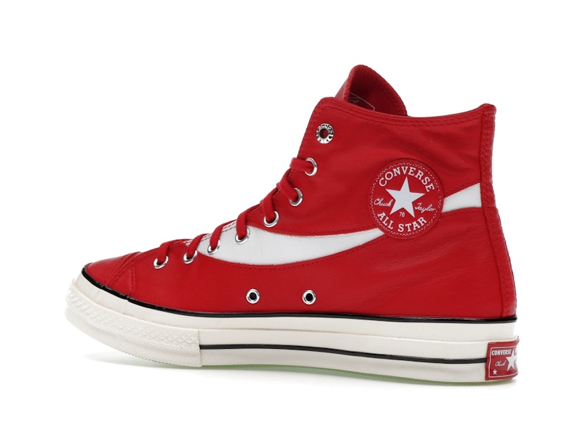 Converse Chuck 70 Hi Coca-Cola Racing Red Leather