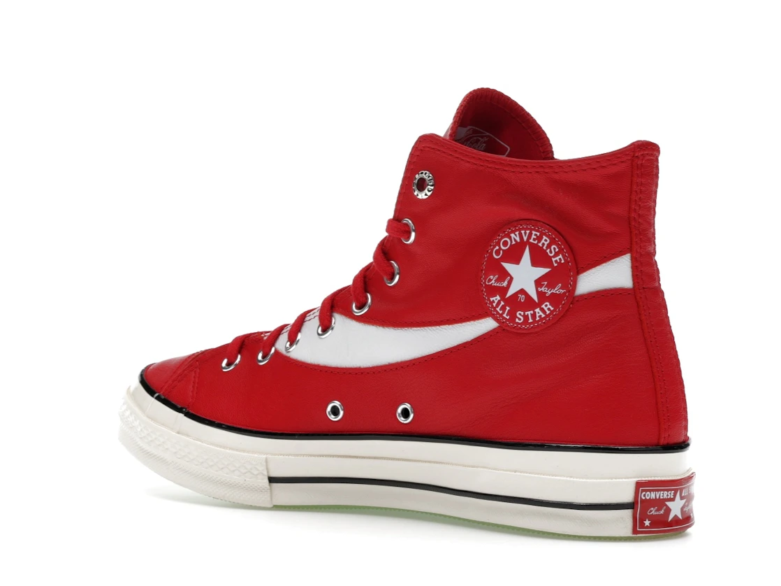 Converse Chuck 70 Hi Coca-Cola Racing Red Leather
