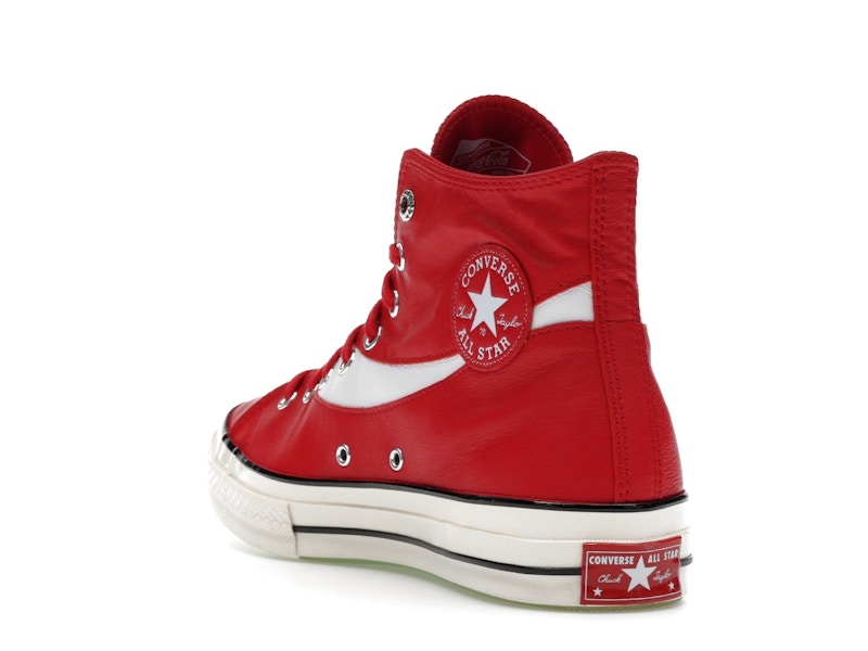 Converse Chuck 70 Hi Coca-Cola Racing Red Leather