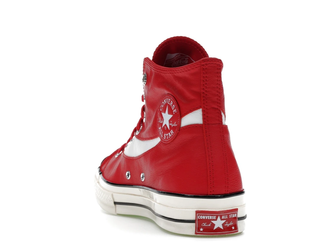 Converse Chuck 70 Hi Coca-Cola Racing Red Leather