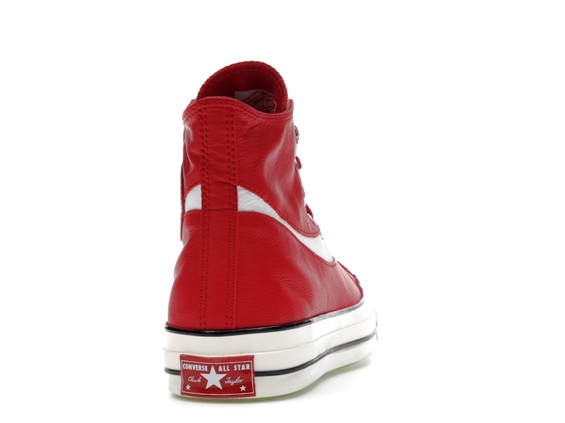 Converse Chuck 70 Hi Coca-Cola Racing Red Leather