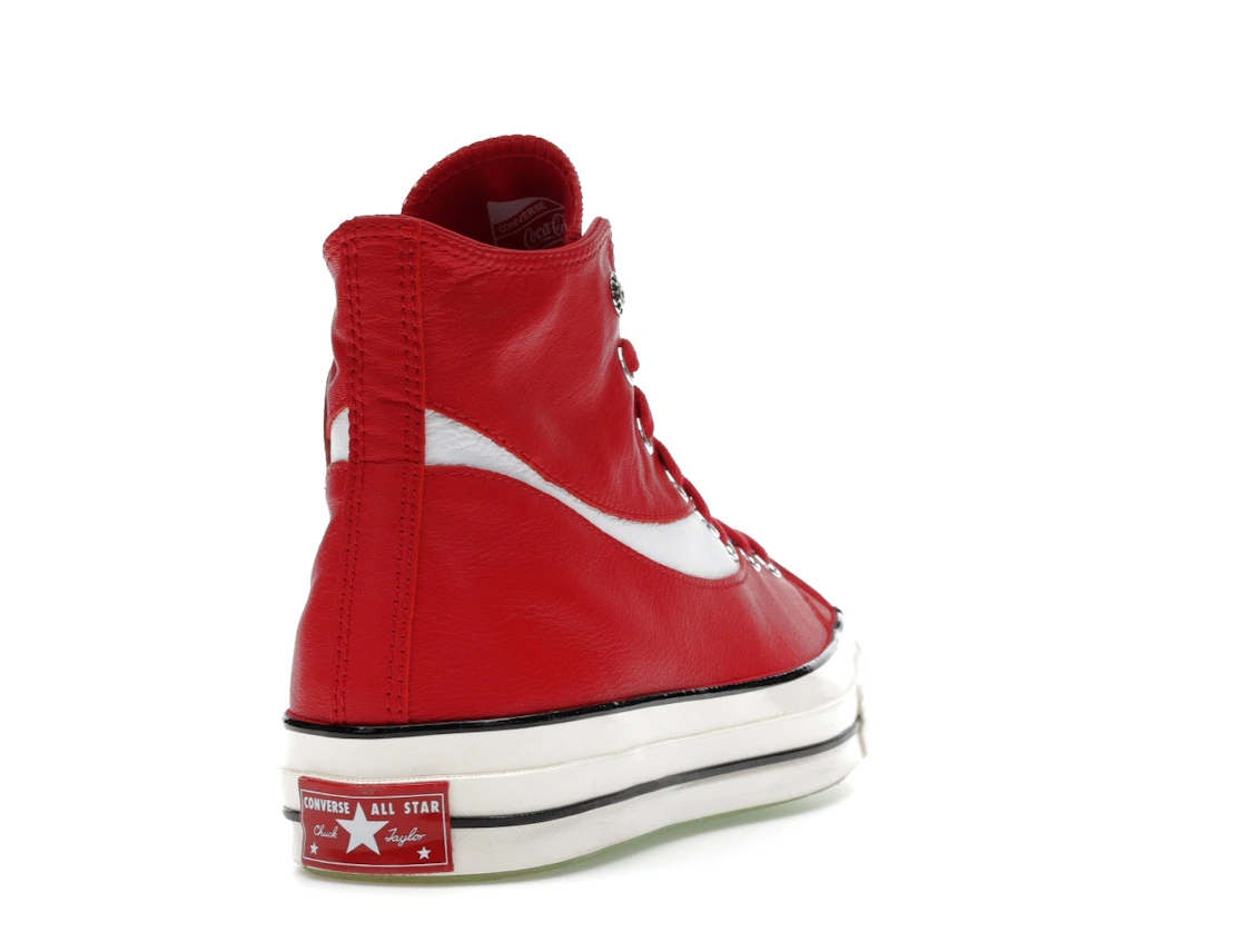 Converse Chuck 70 Hi Coca-Cola Racing Red Leather