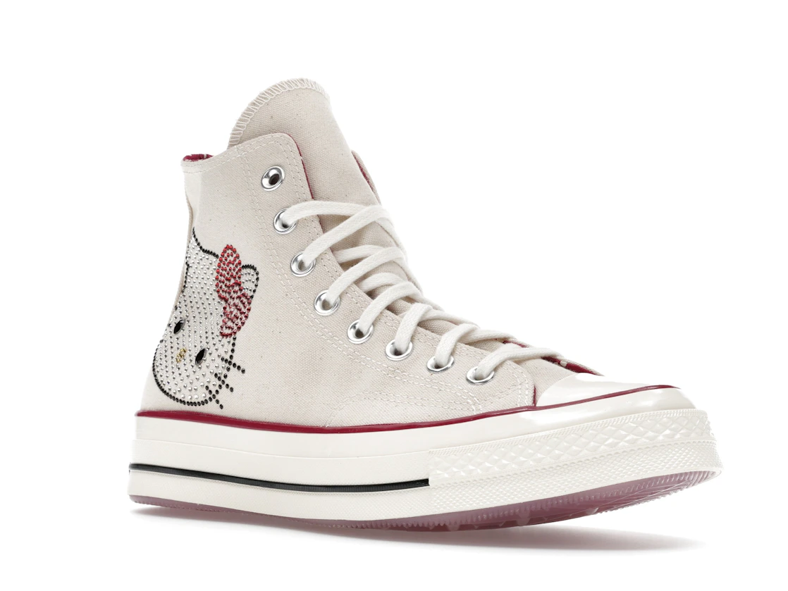 Converse Chuck 70 Hi Hello Kitty Swarovski Egret
