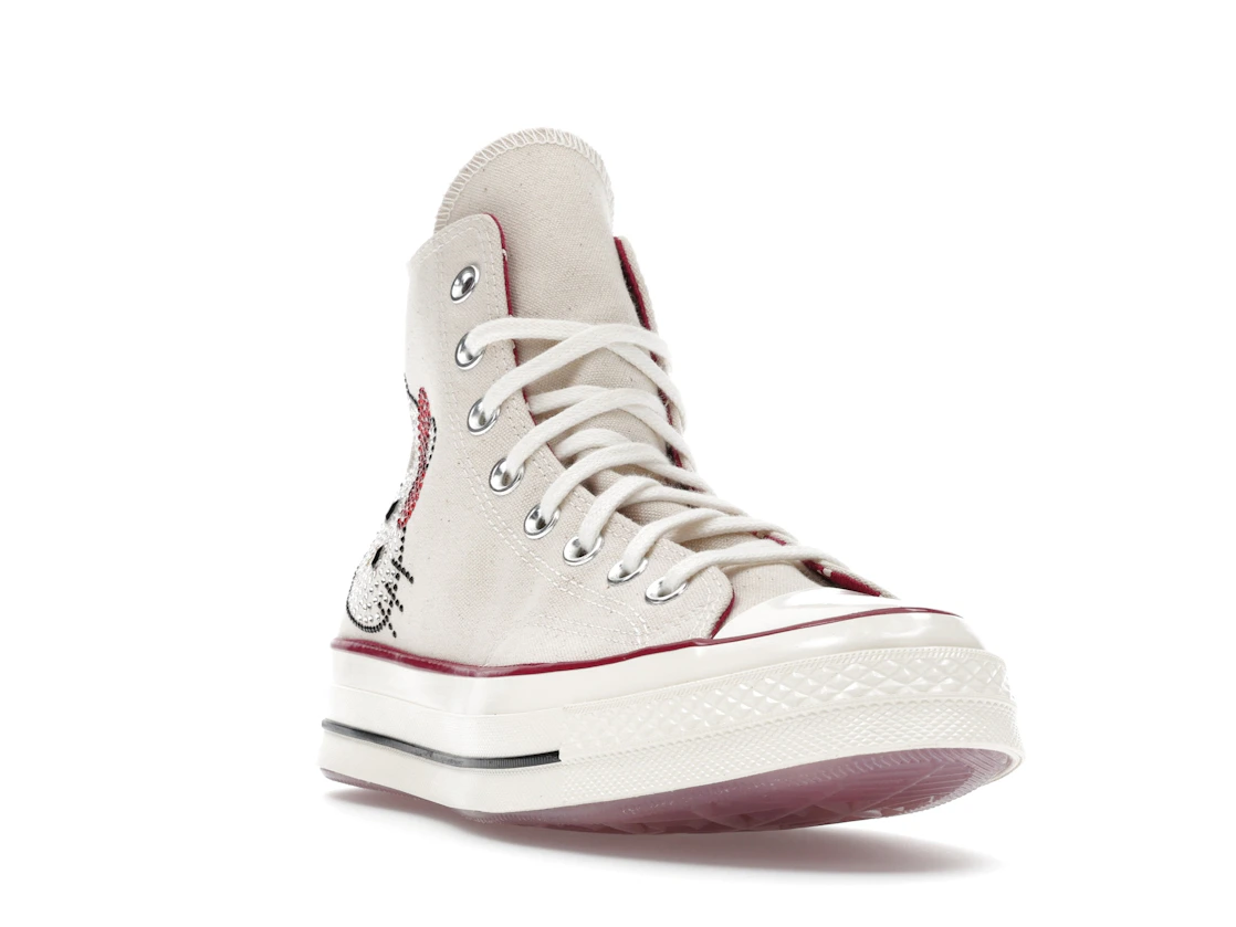 Converse Chuck 70 Hi Hello Kitty Swarovski Egret