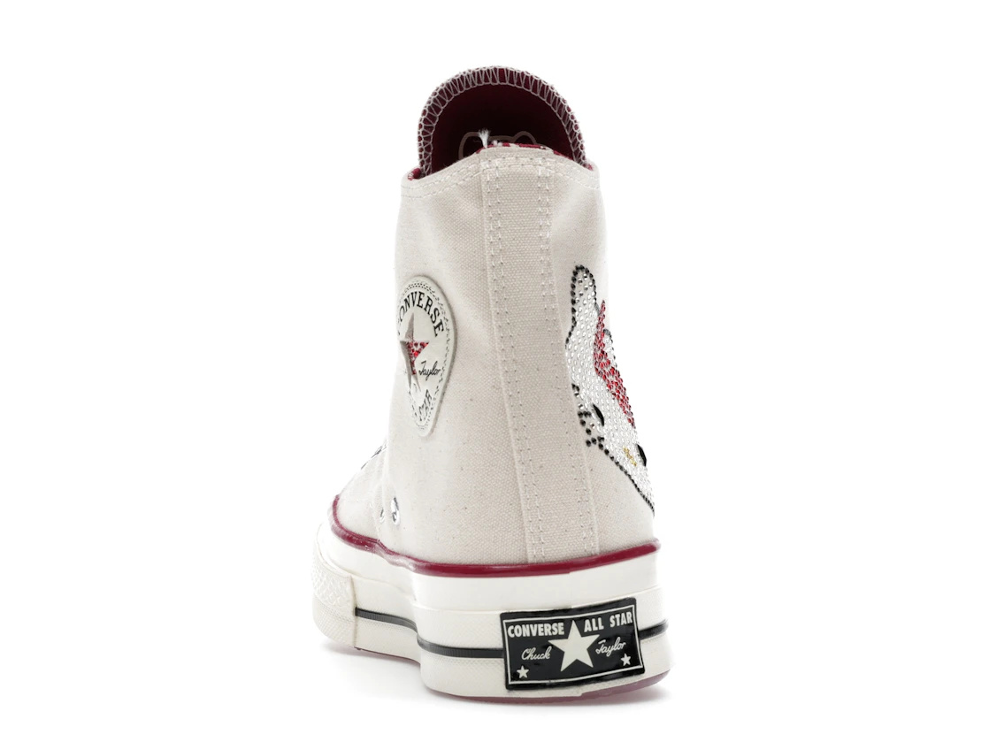 Converse Chuck 70 Hi Hello Kitty Swarovski Egret