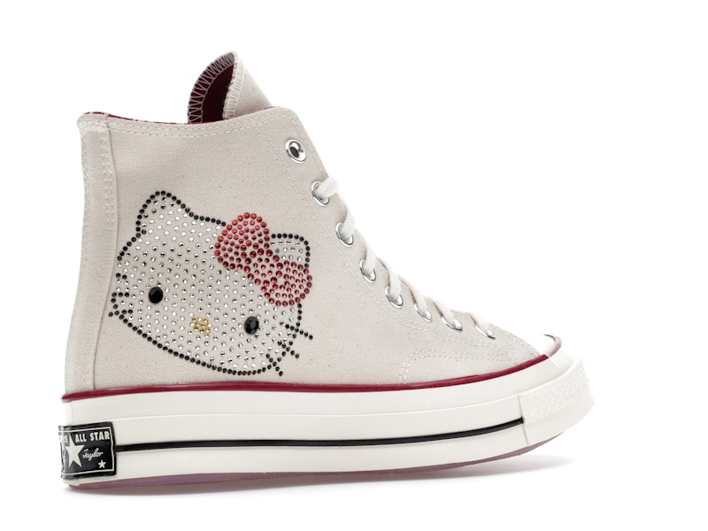 Converse Chuck 70 Hi Hello Kitty Swarovski Egret