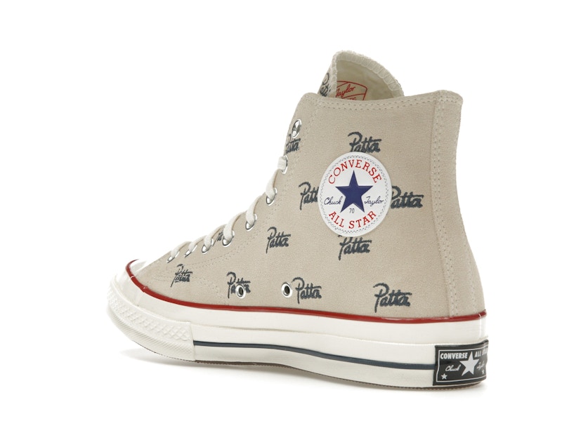 Converse Chuck 70 Hi Patta Mini Logo Pack Natural Ivory