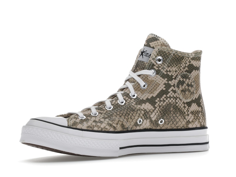 Converse Chuck Taylor All Star 70 Hi Stussy Snakeskin