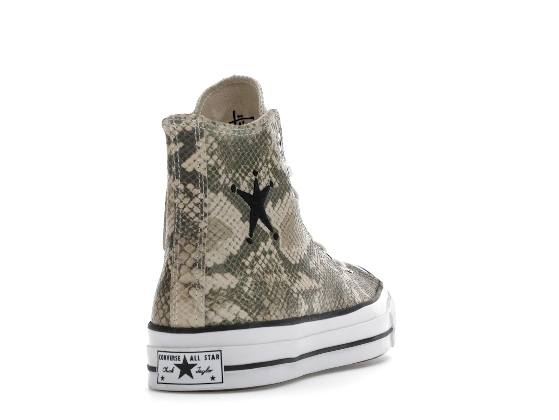 Converse Chuck Taylor All Star 70 Hi Stussy Snakeskin