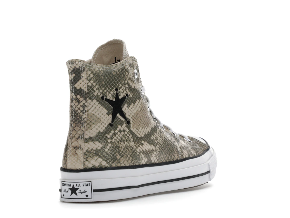 Converse Chuck Taylor All Star 70 Hi Stussy Snakeskin