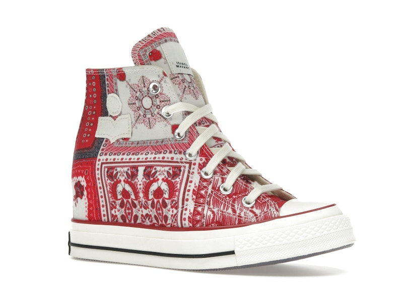 Converse Chuck 70 Internal Wedge Hi Isabel Marant Vanilla Ice Red (Women's)