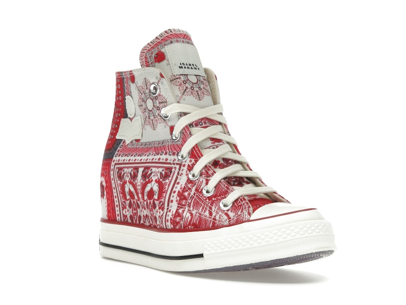 Converse Chuck 70 Internal Wedge Hi Isabel Marant Vanilla Ice Red (Women's)