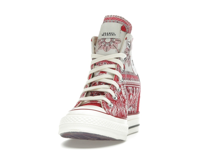 Converse Chuck 70 Internal Wedge Hi Isabel Marant Vanilla Ice Red (Women's)