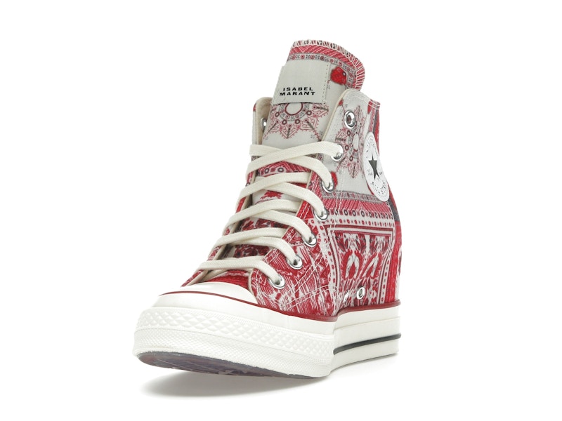 Converse Chuck 70 Internal Wedge Hi Isabel Marant Vanilla Ice Red (Women's)