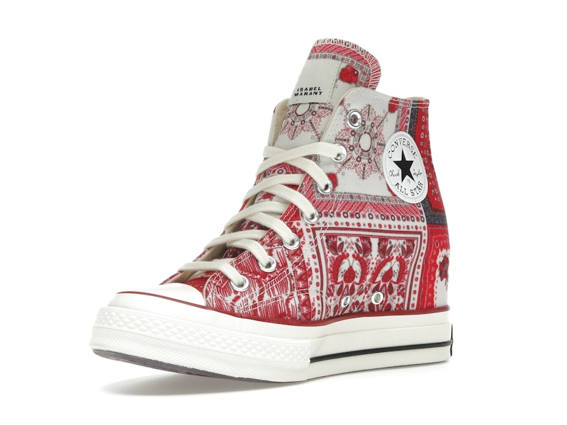 Converse Chuck 70 Internal Wedge Hi Isabel Marant Vanilla Ice Red (Women's)