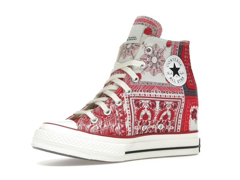 Converse Chuck 70 Internal Wedge Hi Isabel Marant Vanilla Ice Red (Women's)