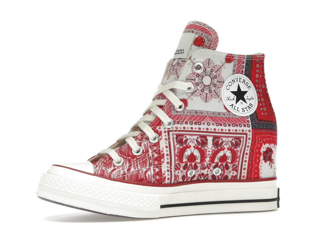 Converse Chuck 70 Internal Wedge Hi Isabel Marant Vanilla Ice Red (Women's)