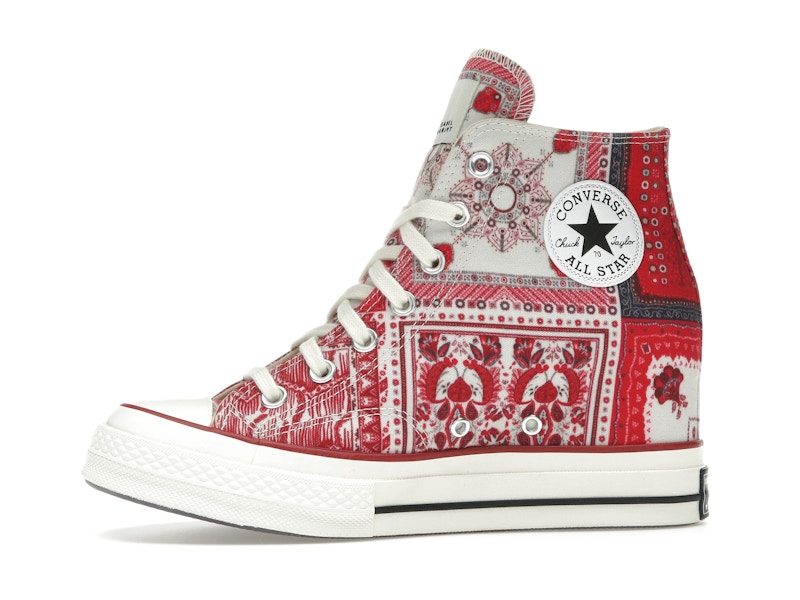 Converse Chuck 70 Internal Wedge Hi Isabel Marant Vanilla Ice Red (Women's)
