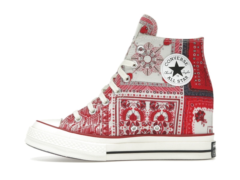 Converse Chuck 70 Internal Wedge Hi Isabel Marant Vanilla Ice Red (Women's)