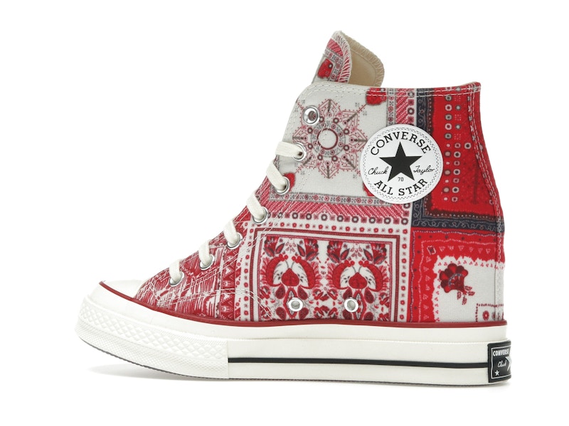 Converse Chuck 70 Internal Wedge Hi Isabel Marant Vanilla Ice Red (Women's)