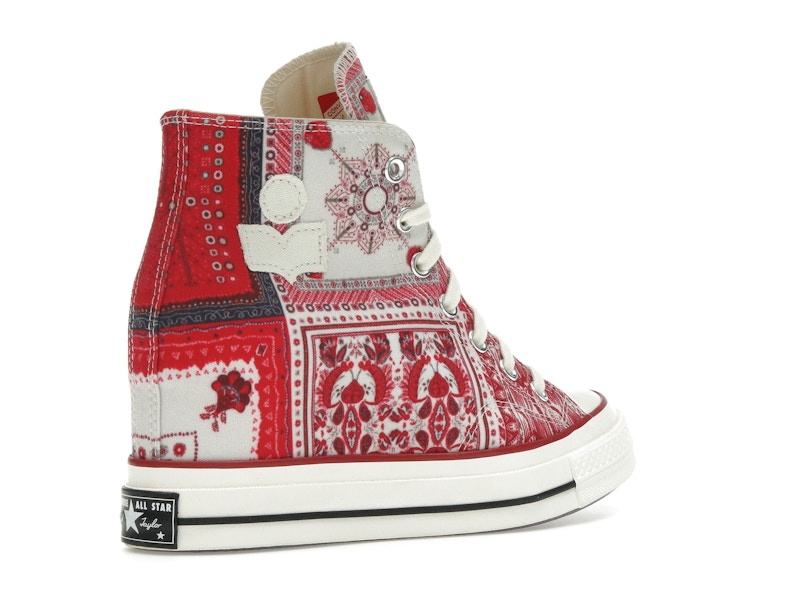 Converse Chuck 70 Internal Wedge Hi Isabel Marant Vanilla Ice Red (Women's)