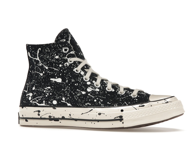 Converse Chuck Taylor All Star 70 Hi Archive Paint Splatter Black White