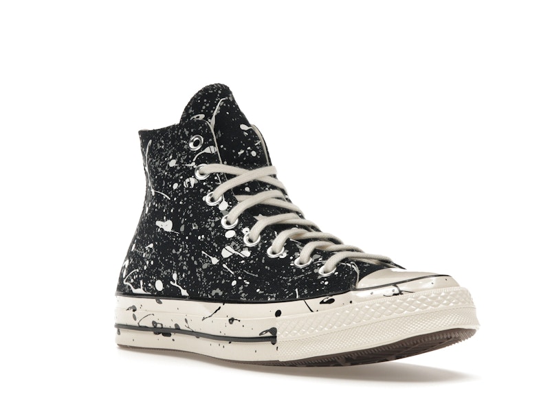 Converse Chuck Taylor All Star 70 Hi Archive Paint Splatter Black White