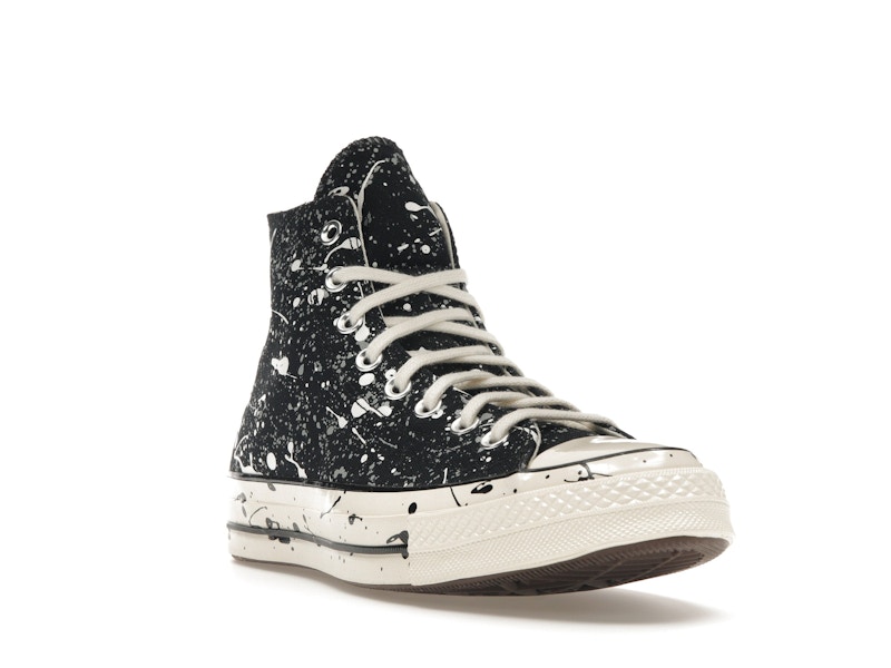 Converse Chuck Taylor All Star 70 Hi Archive Paint Splatter Black White