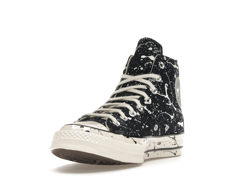 Converse Chuck Taylor All Star 70 Hi Archive Paint Splatter Black White