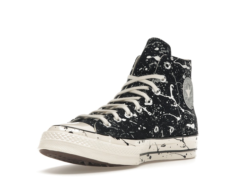 Converse Chuck Taylor All Star 70 Hi Archive Paint Splatter Black White