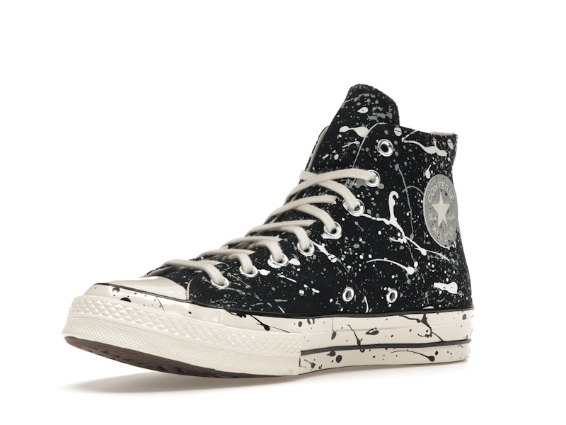 Converse Chuck Taylor All Star 70 Hi Archive Paint Splatter Black White