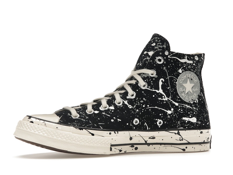 Converse Chuck Taylor All Star 70 Hi Archive Paint Splatter Black White
