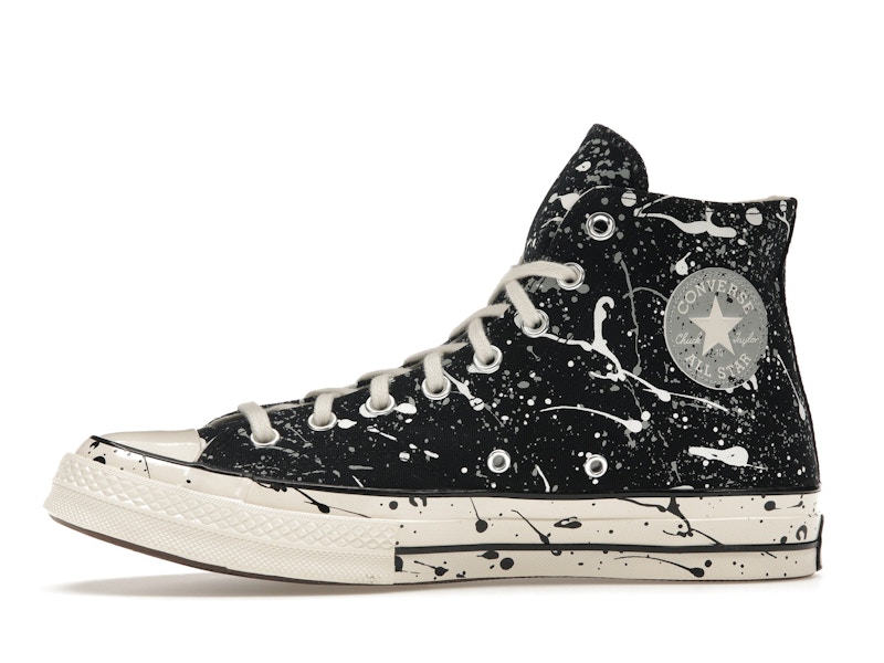 Converse Chuck Taylor All Star 70 Hi Archive Paint Splatter Black White