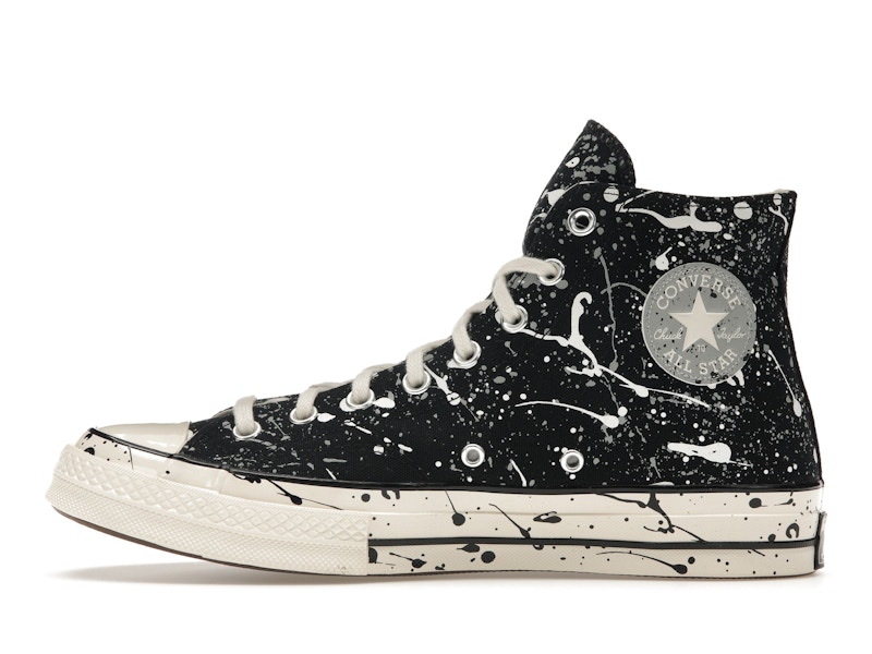 Converse Chuck Taylor All Star 70 Hi Archive Paint Splatter Black White