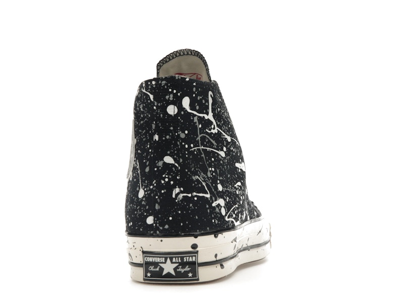 Converse Chuck Taylor All Star 70 Hi Archive Paint Splatter Black White
