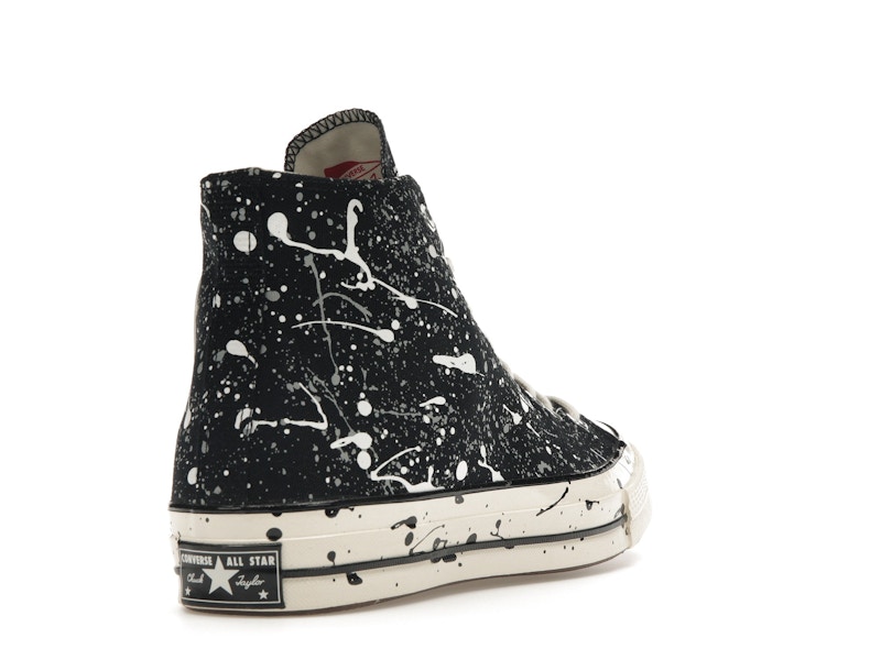 Converse Chuck Taylor All Star 70 Hi Archive Paint Splatter Black White