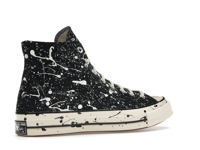 Converse Chuck Taylor All Star 70 Hi Archive Paint Splatter Black White