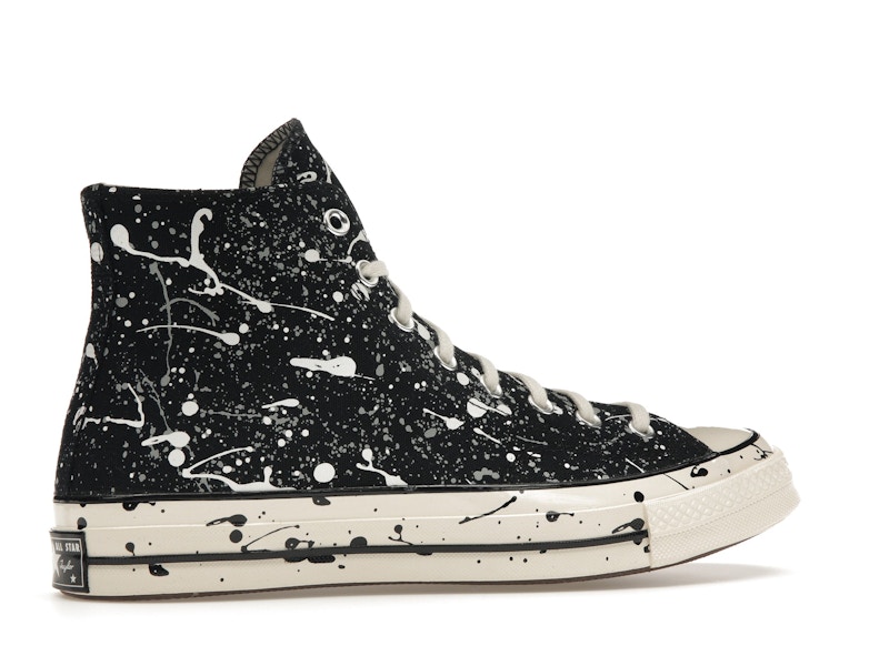Converse Chuck Taylor All Star 70 Hi Archive Paint Splatter Black White