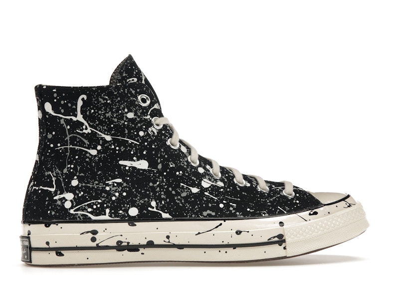 Converse Chuck Taylor All Star 70 Hi Archive Paint Splatter Black White