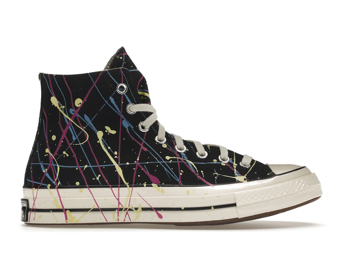 Converse Chuck Taylor All Star 70 Hi Archive Paint Splatter Black