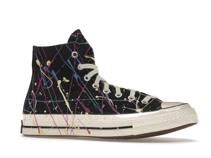 Converse Chuck Taylor All Star 70 Hi Archive Paint Splatter Black