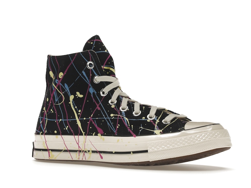 Converse Chuck Taylor All Star 70 Hi Archive Paint Splatter Black