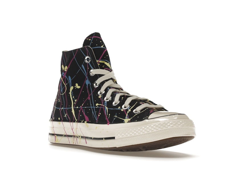 Converse Chuck Taylor All Star 70 Hi Archive Paint Splatter Black