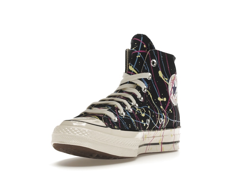 Converse Chuck Taylor All Star 70 Hi Archive Paint Splatter Black